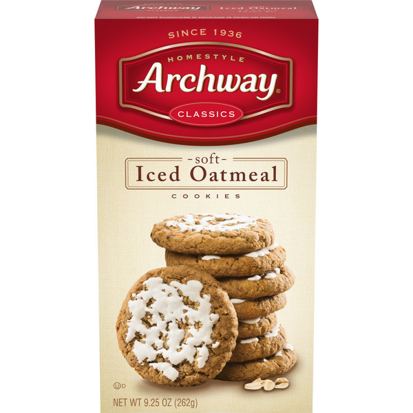 Cookies & Cakes Archway Iced Oatmeal Soft Cookies hero