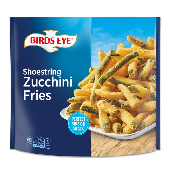 Frozen Vegan & Vegetarian Birds Eye Shoestring Zucchini Fries, Frozen Vegetable Snack hero