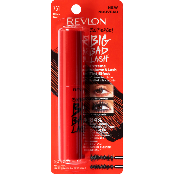 Makeup Revlon Mascara, Big Bad Lash, Black 761 hero