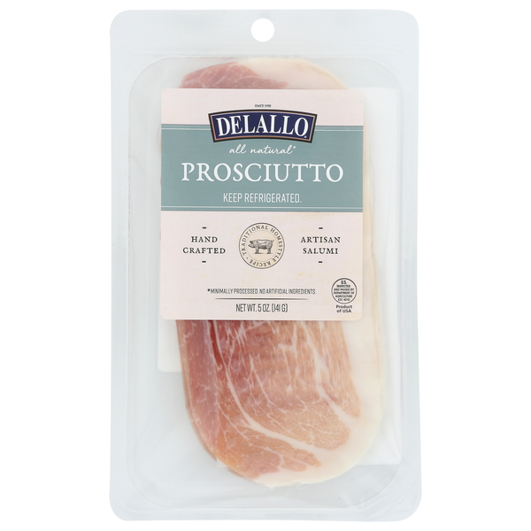 Lunch Meat DeLallo Sliced Prosciutto hero