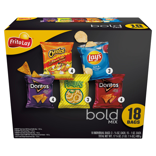 Chips & Pretzels Frito Lay Bold Mix hero