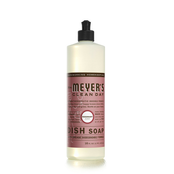 Cleaning Products and Supplies Mrs. Meyer's Clean Day Dish Soap Rosemary hero