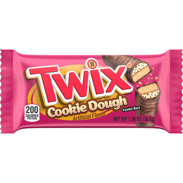 Candy & Chocolate TWIX Cookie Dough Milk Chocolate Bars hero