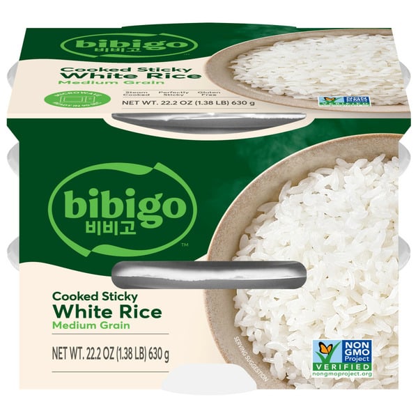 Grains, Rice & Dried Goods Bibigo Cooked Sticky White Rice hero