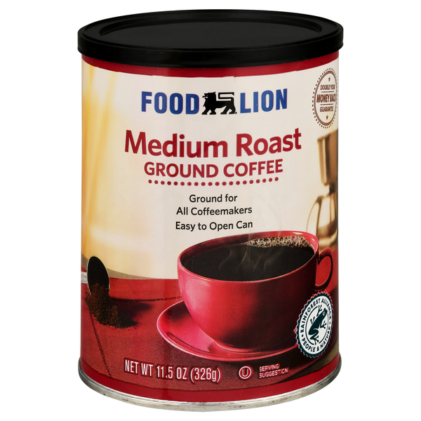 Coffee Food Lion Coffee, Ground, Medium Roast hero