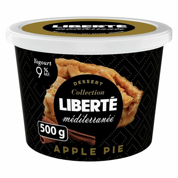 Yogurt Liberté Méditerranée 9% Yogurt, Apple Pie hero