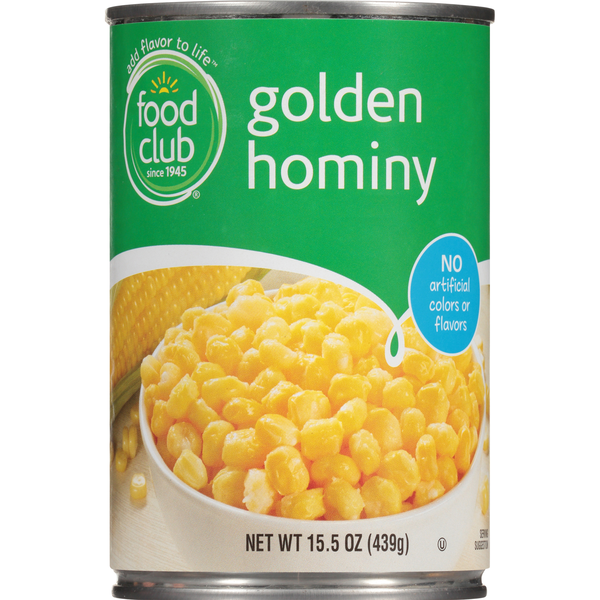 Food Storage Food Club Golden Hominy hero