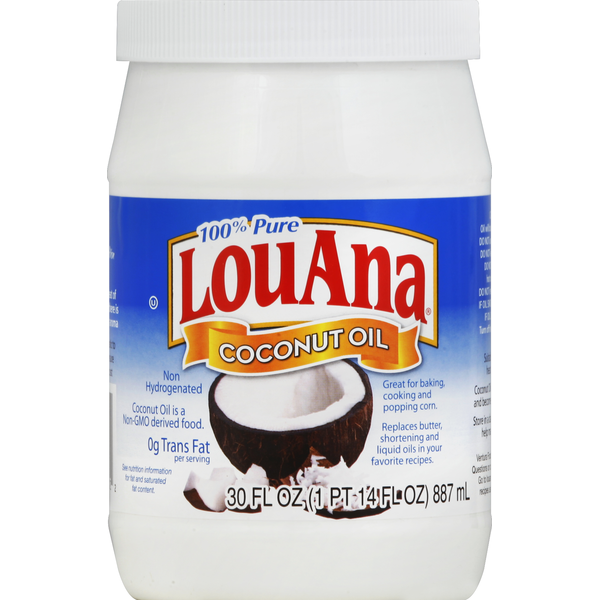 Oils & Vinegars LouAna Coconut Oil, 100% Pure hero