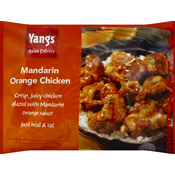 Frozen Meals Yangs 5th Taste Mandarin Orange Chicken hero