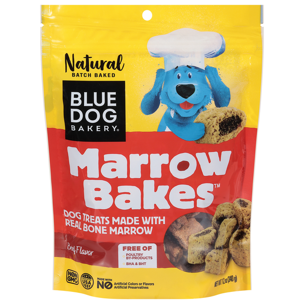 Dog Food & Care Blue Dog Bakery Dog Treats, Beef Flavor hero