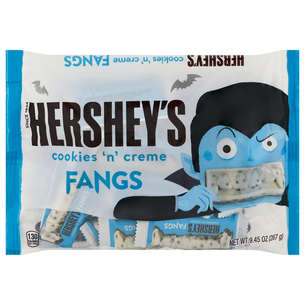 Cookies & Cakes Hershey's Cookies 'n' Creme Fangs Halloween Candy hero