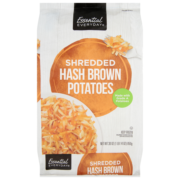 Frozen Breakfast Essential Everyday Potatoes, Shredded, Hash Brown hero