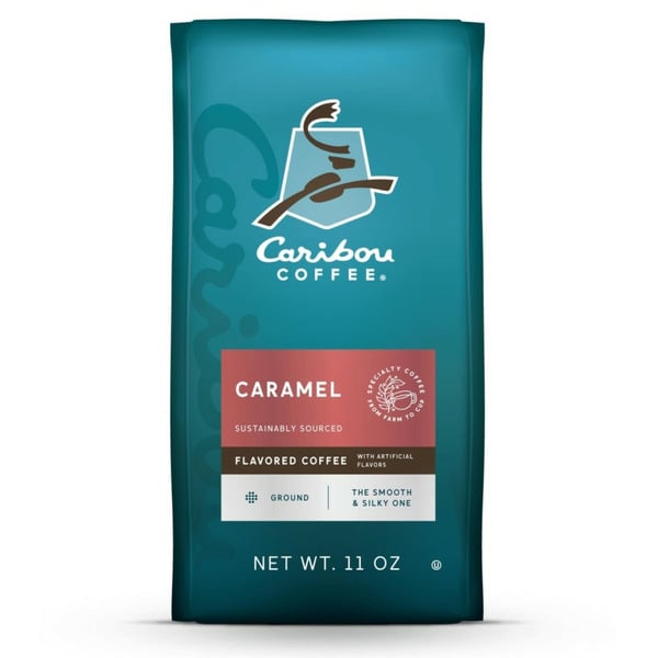 Candy & Chocolate Caribou Coffee Caramel, Medium Roast Ground Coffee, Bag hero