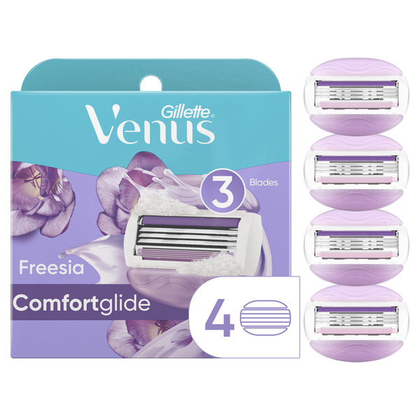 Shave Needs Gillette Venus ComfortGlide Freesia Women's Razor Blade Refills hero