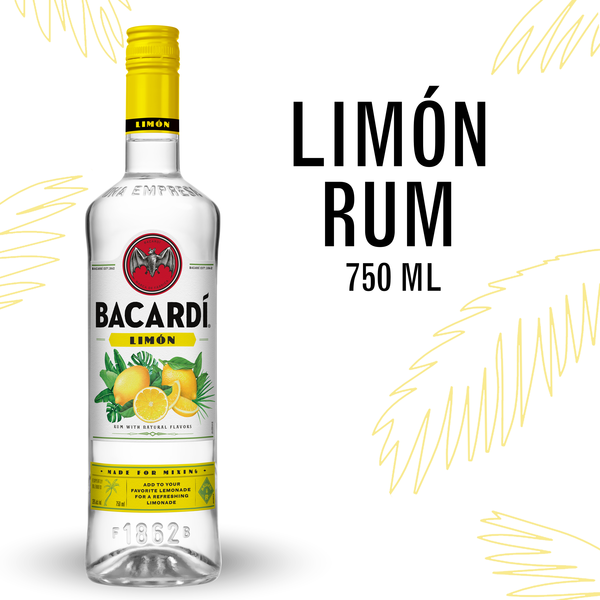 Spirits Bacardí® Limon Citrus Rum hero