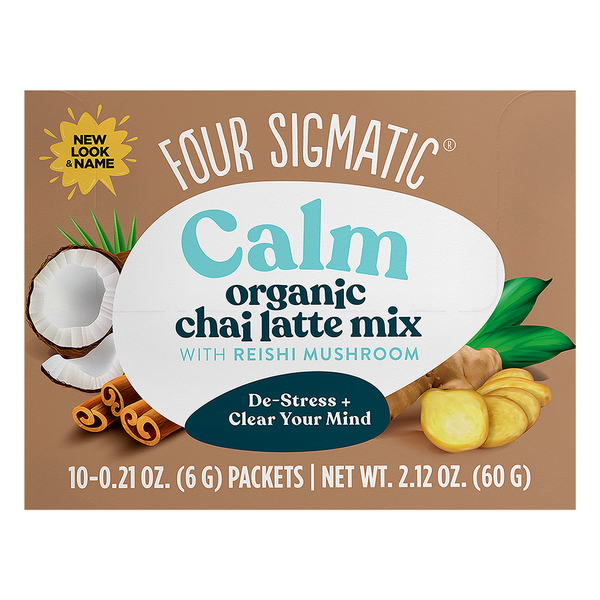 Cocoa & Drink Mixes Four Sigmatic Chai Latte Mix, Organic, Calm hero