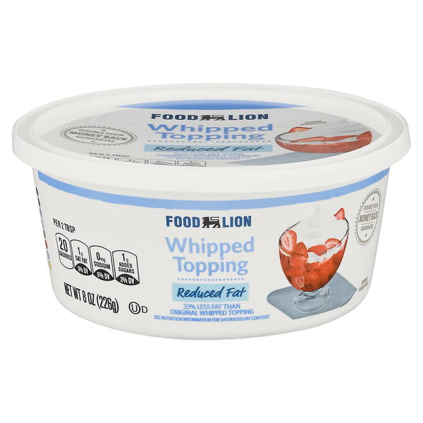 Ice Cream Toppings Food Lion Whipped Topping hero