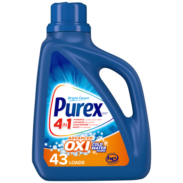 Purex Liquid Laundry Detergent Plus Oxi Fresh Morning Burst Same-Day ...