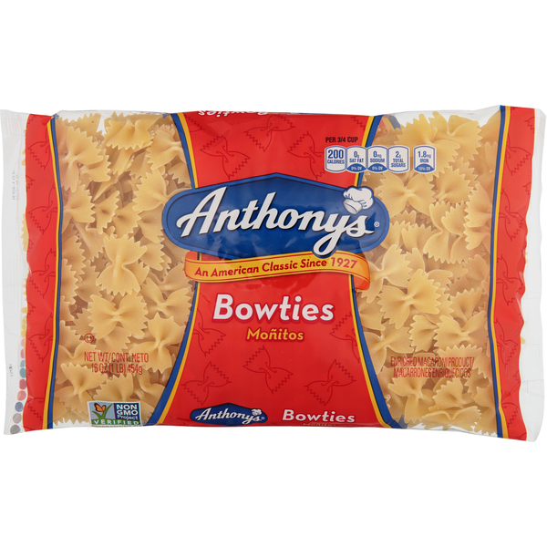 Dry Pasta Anthony's Bowties hero