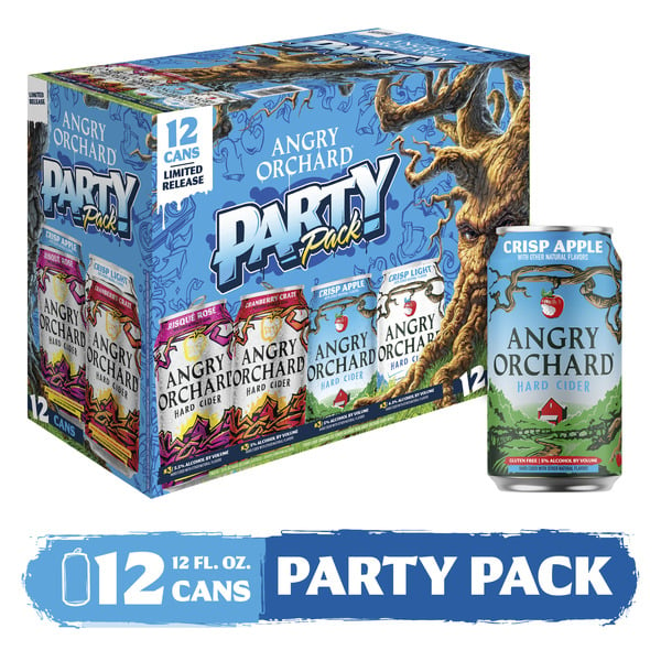 Beers & Coolers Angry Orchard Hard Cider Seasonal Variety Pack hero