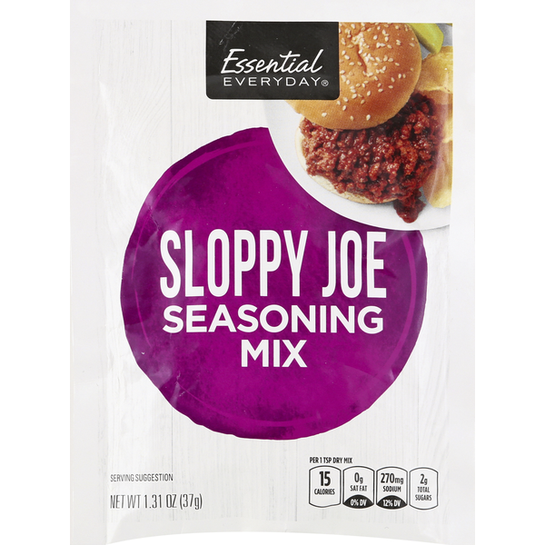 Spices & Seasonings Essential Everyday Seasoning Mix, Sloppy Joe hero