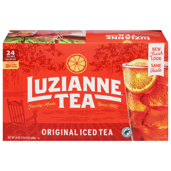 Tea Luzianne Iced Tea, Tea Bags hero