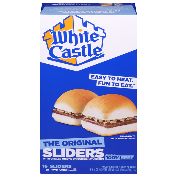 Frozen Meals White Castle Sliders, The Original hero