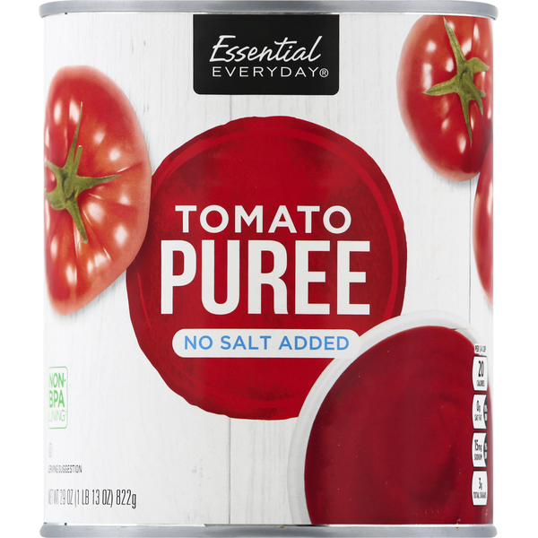 Canned & Jarred Vegetables Essential Everyday Tomato Puree, No Salt Added hero