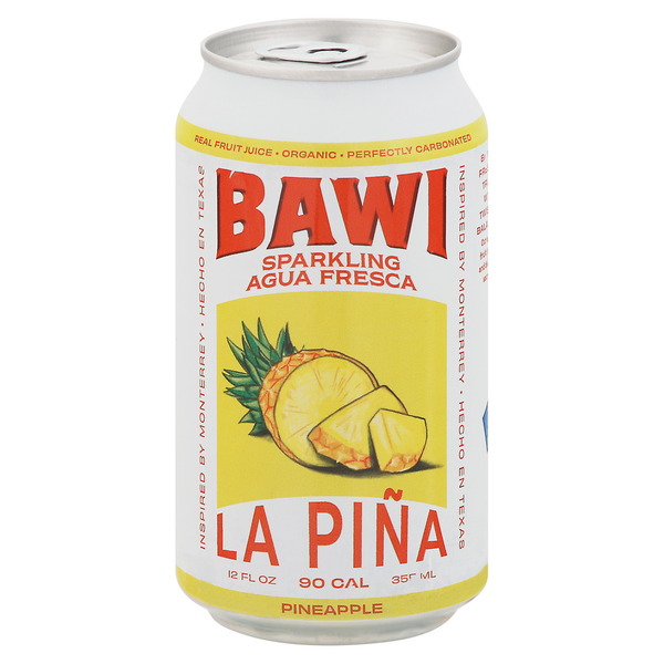 Bawi Sparkling Agua Fresca, Pineapple hero