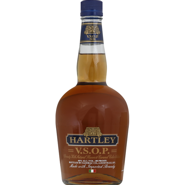 Spirits Hartley's Best Brandy Grape Brandy, 40.000% Alcohol hero