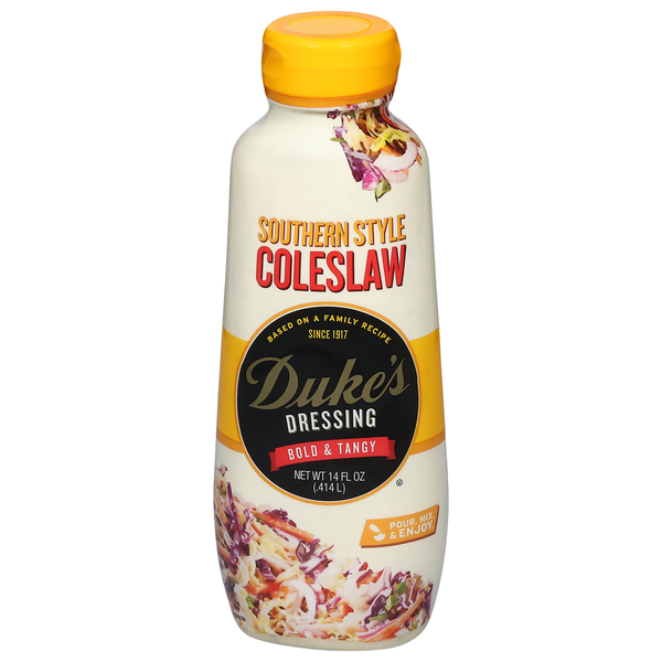 Salad Dressing & Toppings Duke's Dressing, Coleslaw, Southern Style, Bold & Tangy hero