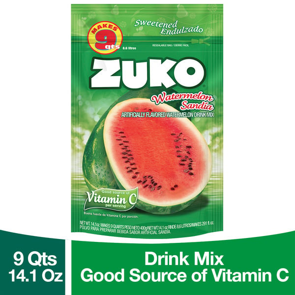 Drink Mixes ZUKO Watermelon, Family hero