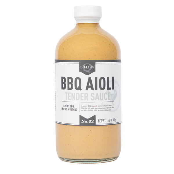 Lillie's Q BBQ Aioli, Tender Sauce hero