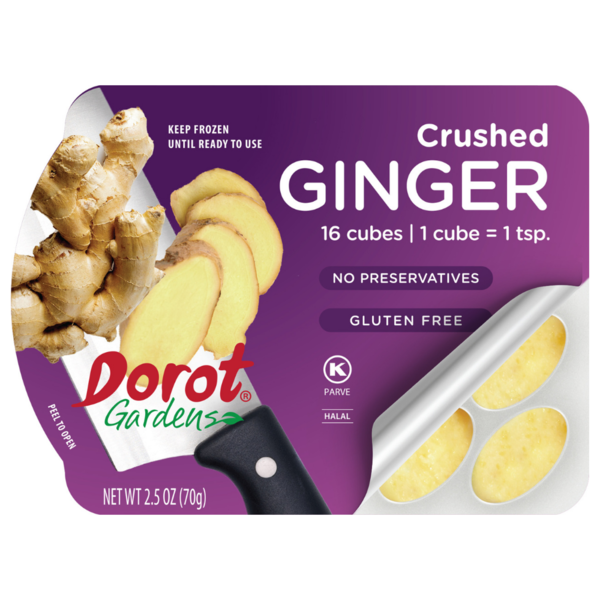 Frozen Produce Dorot Gardens Crushed Ginger hero