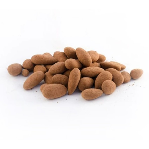 Bulk Candies & Chocolates Tierra Farm Organic Cocoa Dusted Almonds hero