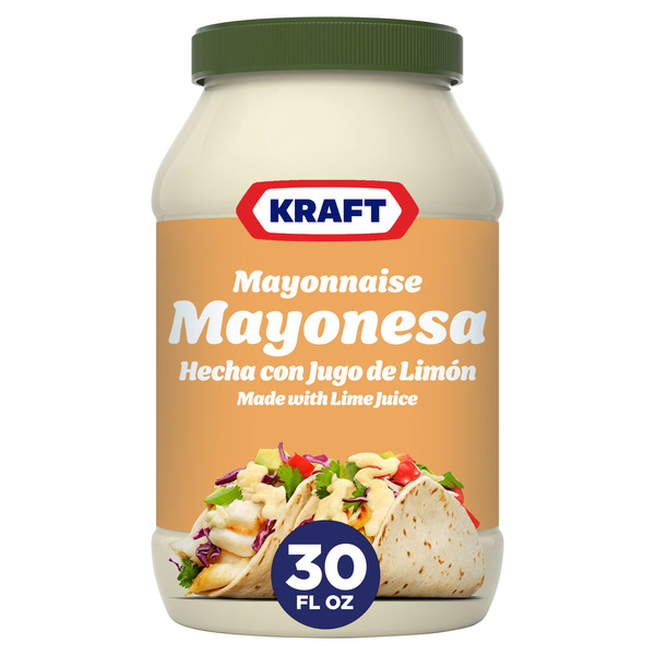 Condiments Kraft Mayonnaise with Lime Juice hero