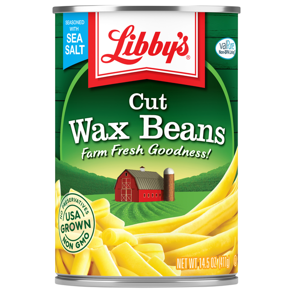 Canned Meals & Beans Libby's Wax Beans, Cut hero