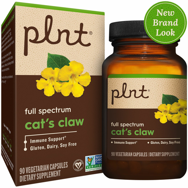 Plnt Cat's Claw Vegetarian Capsules hero