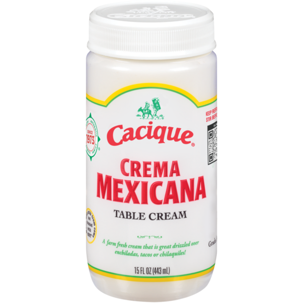 Specialty Cheeses Cacique Table Cream, Crema Mexicana hero