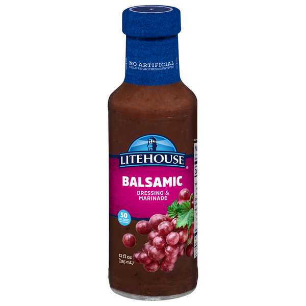 Salad Dressing & Toppings Litehouse Dressing & Marinade, Balsamic hero