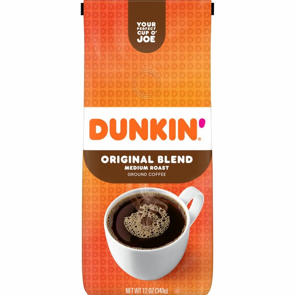 Coffee Dunkin' Roast & Ground Coffee, Unflavored hero