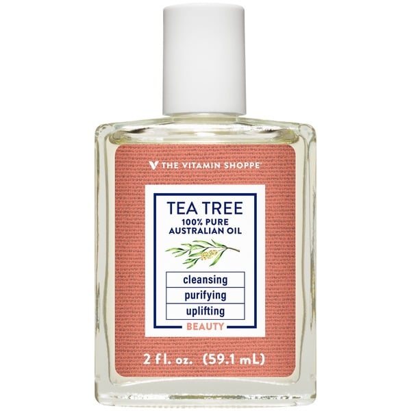 Other Beauty & Skin Care The Vitamin Shoppe Tea Tree 100% Pure Australian Oil - Cleansing, Purifying & Uplifting (2 Fluid Ounces) hero