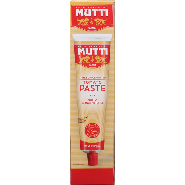 Pasta Sauce Mutti USA Triple Concentrated Tomato Paste Tube in Box (Triplo Concentrato) hero