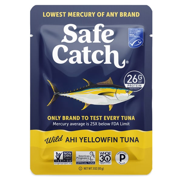 Canned Meat & Seafood Safe Catch Ahi, Wild Yellowfin Tuna, Mercury Tested hero