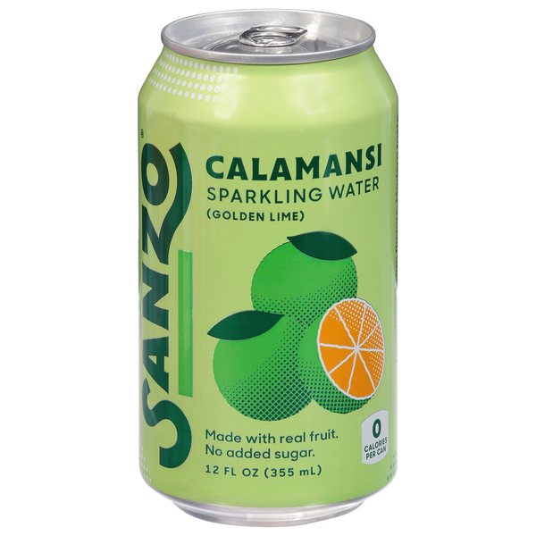 Water, Seltzer & Sparkling Water Sanzo Sparkling Water, Calamansi hero