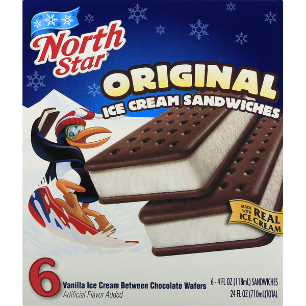 Ice Cream & Ice North Star Ice Cream Sandwiches, Original hero