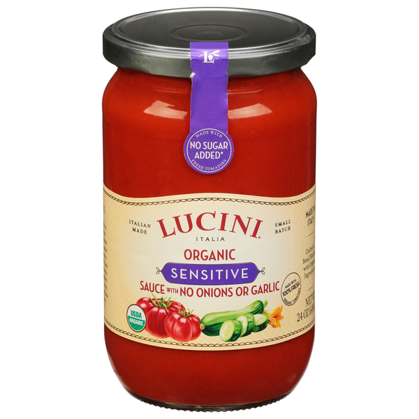 Pasta Sauce Lucini Italia Sauce, Organic, Sensitive hero