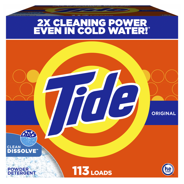 Laundry Tide Powder Laundry Detergent, Original, 102 loads hero