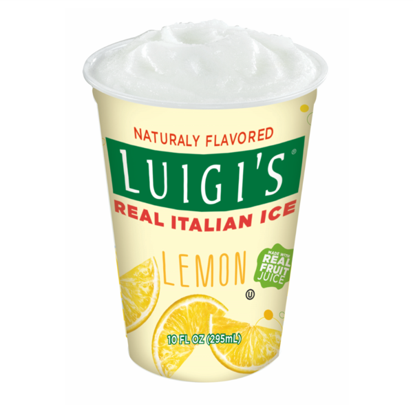 Ice Cream & Ice LUIGI'S Real Italian Ice Lemon hero