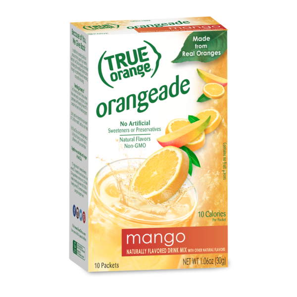 Cocoa & Drink Mixes True Orange Mango Orangeade Drink Mix hero